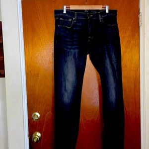 7 For All Mankind Luxe Sports Slimmy Jeans size 36